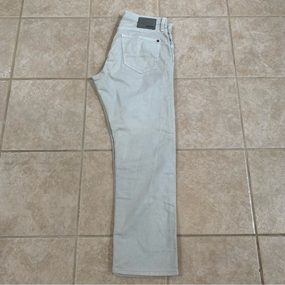 Mavi "Matt"  Relaxed Straight Leg Pants | Light Grey | Size 32/30 - Picture 10 of 16